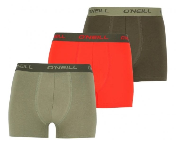 O'Neill Férfi Alsónadrág (boxer) Men boxer ONeill plain 3-pack 900113-7008