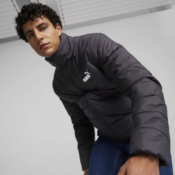 Puma Férfi Dzseki ESS+ Padded Jacket Puma Black 849349-01
