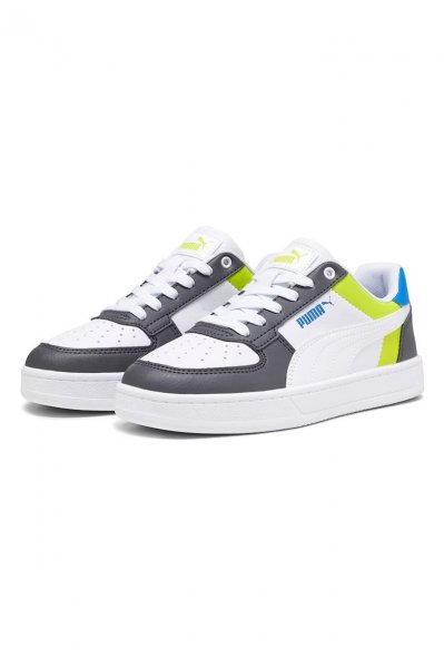 Puma Gyerek Utcai Cipő Puma Caven 2.0 Block Jr PUMA White-Dark 394461-03
