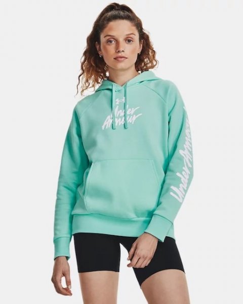 Under Armour Női Pulóver UA Rival Fleece Graphic Hdy 1379609-361