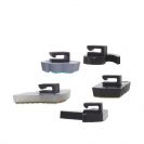 Crocs Jibbitz Wavy Lace Backer 5 Pack 10009533