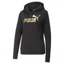 Puma Női Pulóver ESS+ Metallic Logo  Hoodie 849096-01