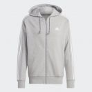 Adidas Férfi Cipzáras Pulóver M 3S FT FZ HD IC9833