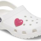 Crocs Jibbitz Pink 3D Glitter Heart 10009905