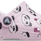 Crocs Gyerek Papucs Classic Panda Print Clog K 206999-6GD