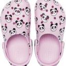 Crocs Gyerek Papucs Classic Panda Print Clog K 206999-6GD