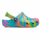 Crocs Gyerek Papucs Classic Marbled Clog T 206838-4SM