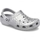 Crocs Női Papucs Classic Metallic Crocskin Clog 209093-040
