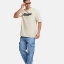 Def Férfi Póló Souvenir T-Shirts whitecap grey DFTS253-BEIGE