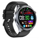 MF22 magyar nyelvű okosóra EKG, vérnyomás és vércukorszint mérés, pulzusfigyelés, Ajándék Fém Pótszíjjal