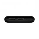 Setty SPBL10 10000mAh Powerbank, LCD Gyors Töltés és LCD Kijelző, Fekete