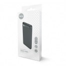 Setty SPBL10 10000mAh Powerbank, LCD Gyors Töltés és LCD Kijelző, Fekete