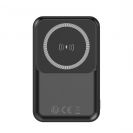 Forever MATB100 vezeték nélküli powerbank 10000mAh, mágneses, fekete