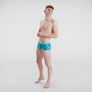 Speedo Férfi Úszónadrág (boxer) Geo Stripe V 17cm Club Training Allover Brief (UK) 8-12848G641