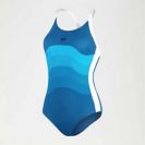 Speedo Női Úszódressz SPDSCU ENTWINE PT 1PC AF BLUE/WHITE (UK) 8-00306615108
