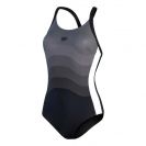 Speedo Női Úszódressz SPDSCU ENTWINE PT 1PC AF BLACK/WHITE (UK) 8-00306615109