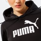 Puma Női Pulóver ESS Logo Hoodie FL Puma Black 586788-01