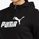Puma Női Cipzáras Pulóver ESS Logo Full-Zip Hoodie FL Puma Black 586806-01
