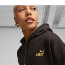 Puma Női Pulóver ESS+ MINIMAL GOLD Hoodie FL PUMA Black 680019-01