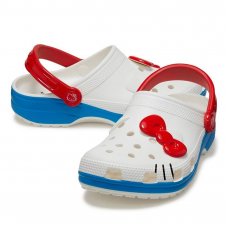 Crocs Papucs Hello Kitty IAM Classic Clog 209438-100