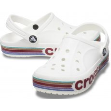 Crocs Gyerek Papucs Bayaband Rainbow Glitter Clg K 209730-100
