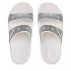 Crocs Női Papucs Classic Croc Glitter II Sandal 207769-90H