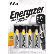 Energizer Alkaline Power AA Tartós Alkáli CERUZA Elem LR6 4DB/CSOM