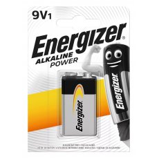 Energizer Alkaline Power Tartós Alkáli 9 Voltos Elem LR6