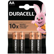 Duracell Basic AA MN1500 LR6 Ceruza Alkáli Elem 4db/Csom