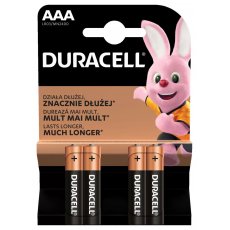 Duracell Basic AAA MN2400 LR6 Mikro Ceruza Alkáli Elem 4db/Csom