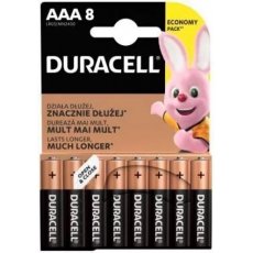 Duracell Basic AAA MN2400 LR3 Mikro Ceruza Alkáli Elem 8db/Csom