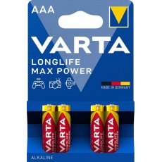 Varta LongLIfe Max Power AAA Mikro Ceruza Elem LR3 4db/csom