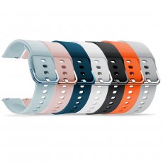 Színes szilikon óraszíj, okosóra szilikon pótszíj 22 mm