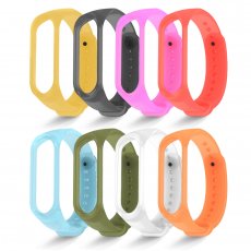 Xiaomi Mi Band 3 és Mi Band 4 okoskarkötő klasszikus áttetsző pótszíj