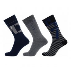 Cr7 Zokni CR7 Mens socks 3-pack in box 8283-80-113