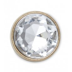 Crocs Jibbitz Gold Clear Gem 10011782