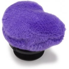 Crocs Jibbitz Purple Fuzzy Heart 10011849