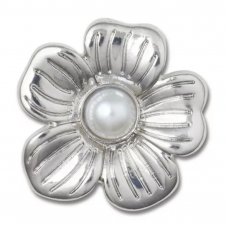 Crocs Jibbitz Silver Mnchrm Daisy 2 10013405