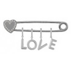 Crocs Jibbitz Love Safety Pin 10013764