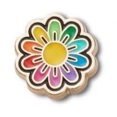 Crocs Jibbitz Festival Gold Rainbow Daisy 10013431