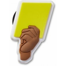 Crocs Jibbitz Soccer Yellow Card 10015146