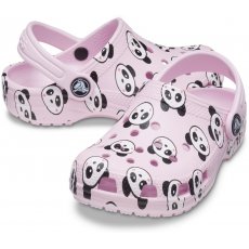 Crocs Gyerek Papucs Classic Panda Print Clog K 206999-6GD