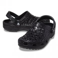 Crocs Női Papucs Classic Metallic Crocskin Clog 209093-001