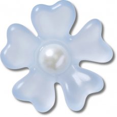 Crocs Jibbitz Blue Frost Matte Pearl Flower 10015377