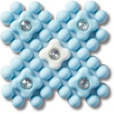 Crocs Jibbitz Beaded Blue Flower 10015414