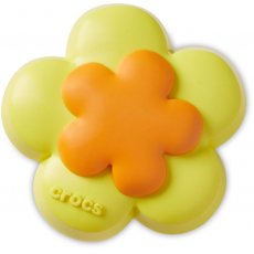 Crocs Jibbitz Yellow Double Flower 10014599