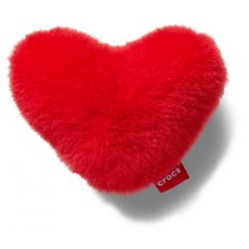Crocs Jibbitz Red Fuzzy Heart 10014664