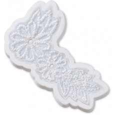 Crocs Jibbitz Elegant White Floral 15 10014704