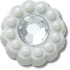 Crocs Jibbitz Tiny Blue Circle Gem 10015193