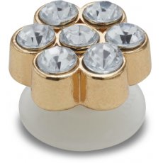 Crocs Jibbitz Tiny Silver Gem Flower 10015201